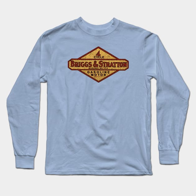 Briggs & Stratton Long Sleeve T-Shirt by Midcenturydave